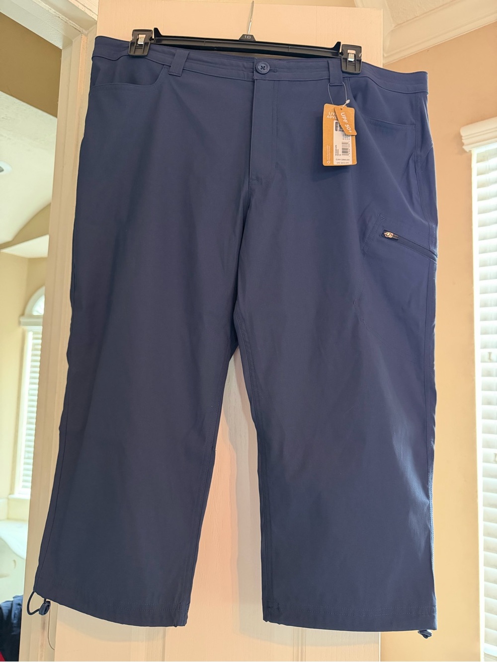 Women’s Eddie Bauer Lightweight Performance Pants - Navy size 18